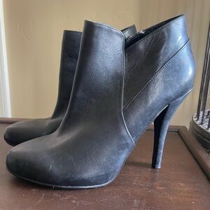 Guess Black Stiletto Ankle Booties